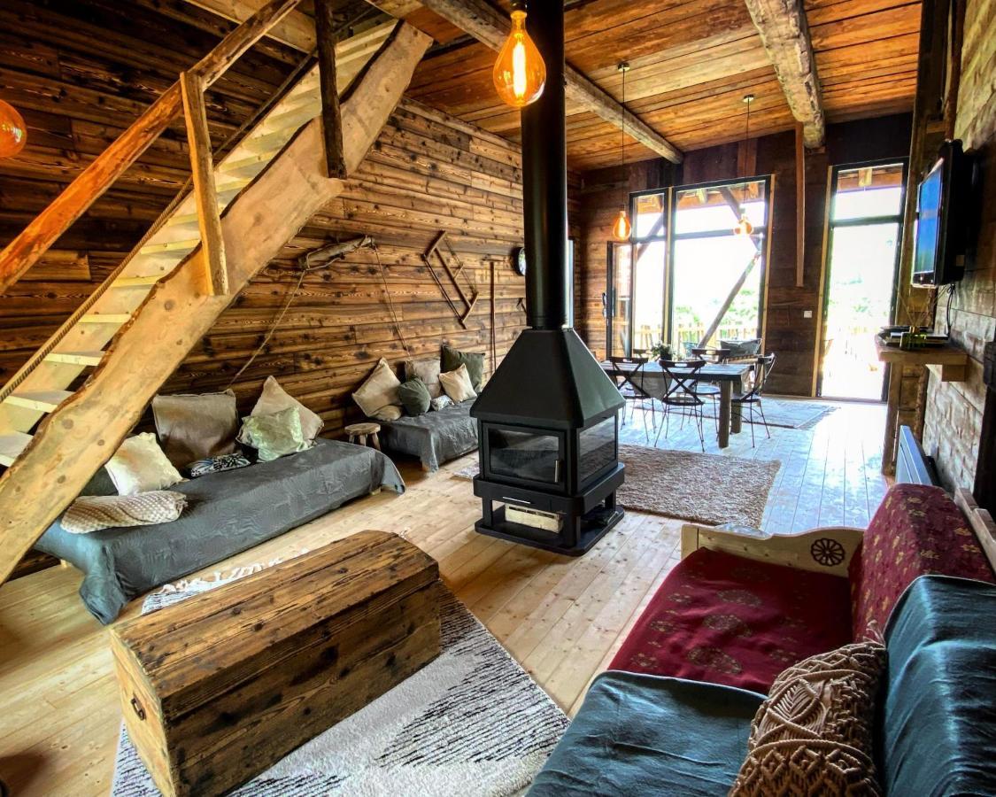 Authentique Grange Savoyarde Villa Albiez-Montrond Dış mekan fotoğraf